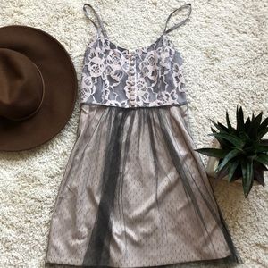 Lace and Tulle Dress from Modcloth